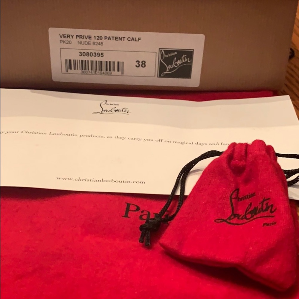 Very Prive 120 Patent Calf Louboutin - Picture 7 of 7